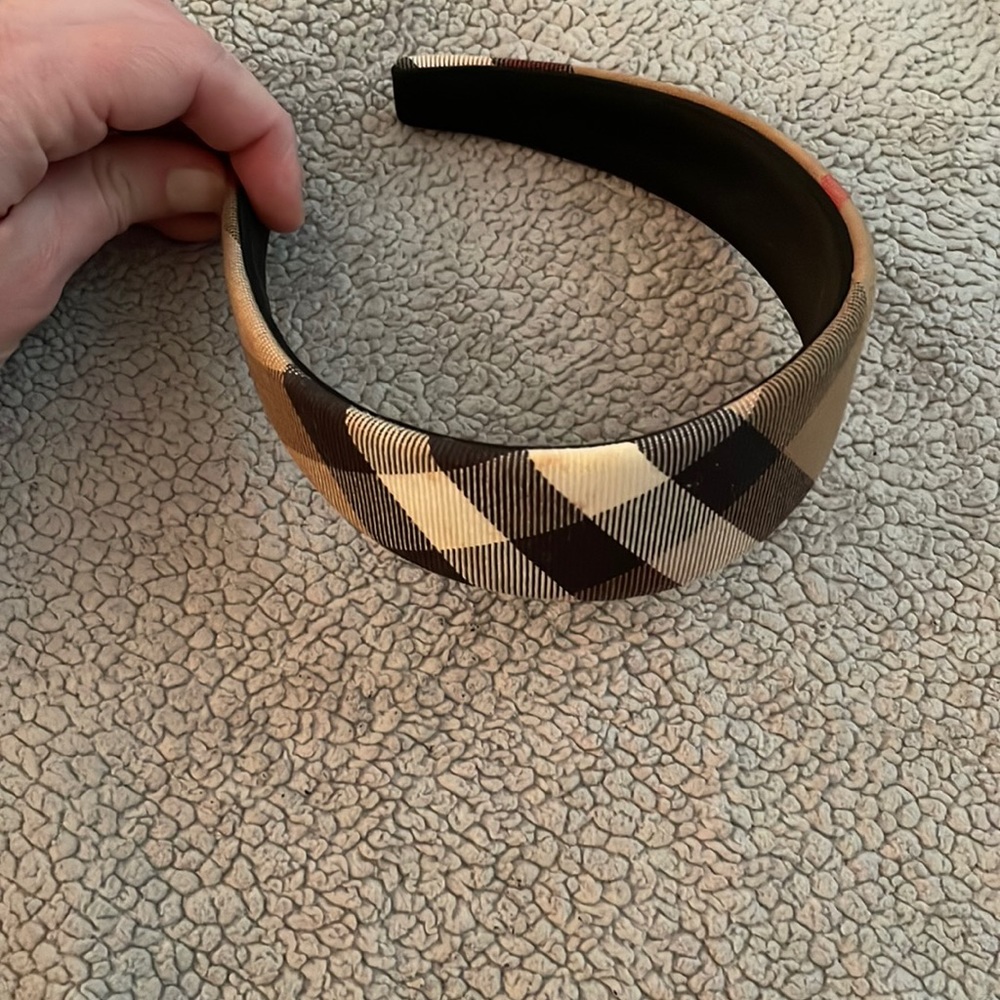 Burberry headband - tan